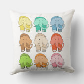 Tippy Toes Elephant Kussen (Achterkant)