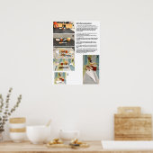 Tips voor samenstelling van stilstaande levensvorm poster (Keuken)