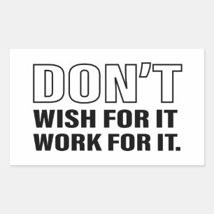 Tips voor succes citeren Art Cool Text Graphic can Rechthoekige Sticker