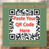 TipSee Lidraam Sticker (groen) (Vel 2)