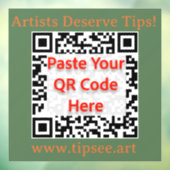 TipSee Lidraam Sticker (groen) (Vel 3)