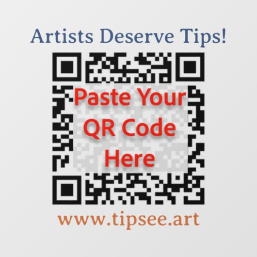 TipSee Member Window Cling Decal (transparent) (Vel)