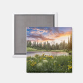 Tipsoo Lake of Mt. Rainier Magneet (Voorkant / Achterkant)