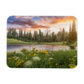 Tipsoo Lake of Mt. Rainier Magneet (Horizontaal)