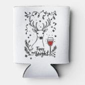 Tipsy and Bright Deer  Blikjeskoeler (Voorkant)