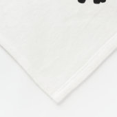 Tipsy and Bright Deer Fleece Deken (Hoek)