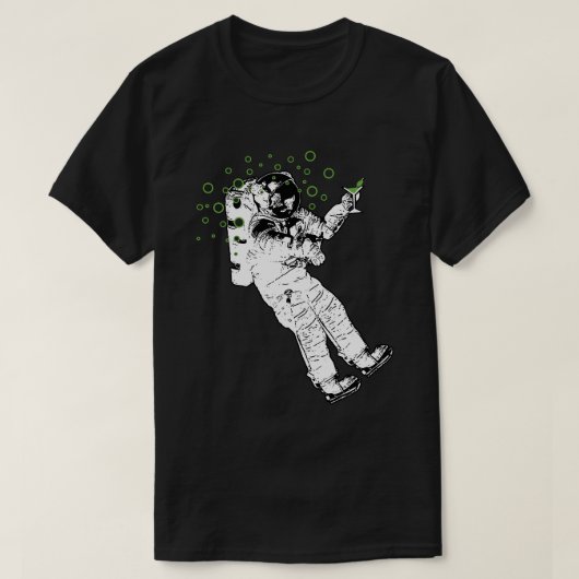 Tipsy Astronaut T-shirt (Design voorkant)