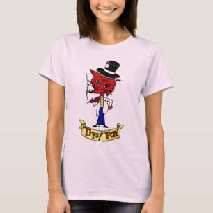 Tipsy Fox III Spagetti riem T-shirt