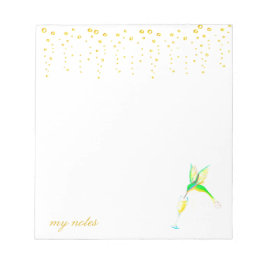 Tipsy Hummingbird Notepad Notitieblok