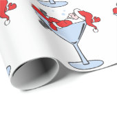 Tipsy Santa Cadeaupapier (Rol Hoek)