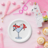 Tipsy Santa Papieren Bordje (Feest)