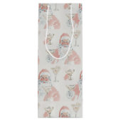 Tipsy Santa Wijn Cadeautas (Achterkant)