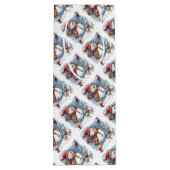 Tipsy Snowman Drink wijn Cadeautas (Achterkant)