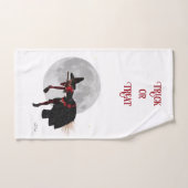 Tipsy Sorcière Sur Volant Serviette À Main (Serviette à main)