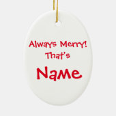 Tipsy-tini kikker keramisch ornament (Achterkant)