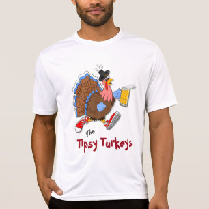 Tipsy Turkey (Beer) - SS Sport-Tek T-shirt