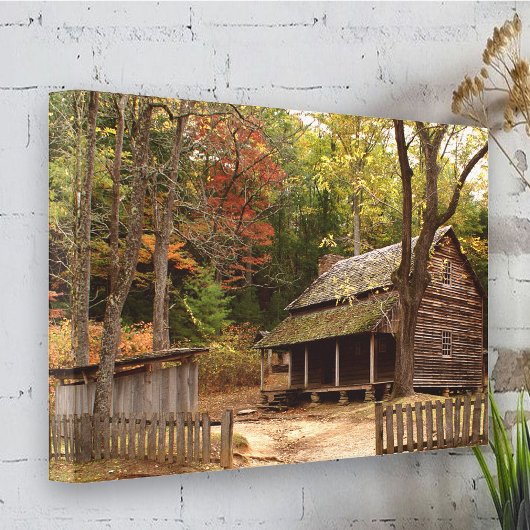 Tipton Cabin  Canvas Afdruk
