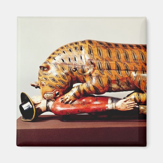 Tipu's Tiger, c.1790 (hout) Magneet (Voorkant)