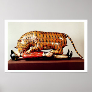 Tipu's Tiger, c.1790 (hout) Poster