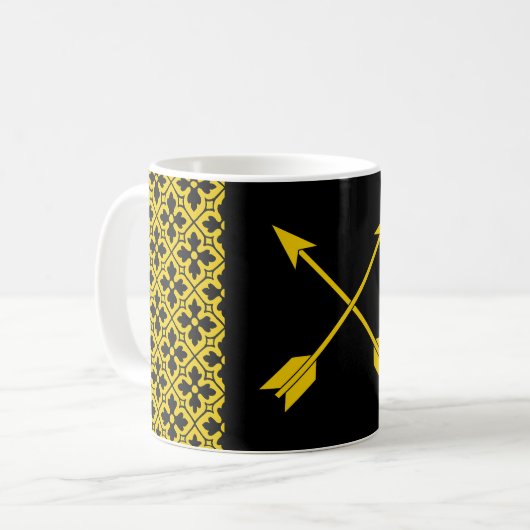 Tir à l'arc SCA Marshal Café Mug (Devant gauche)