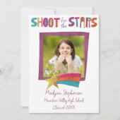 Tir pour la Faire-part de graduation des étoiles (Devant)