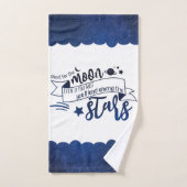 Tir pour la lune (Serviette à main)