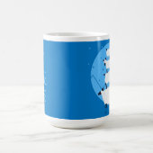 Tir pour les étoiles Mouton motivationnel Mug (Centre)
