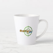 Tir sportif | Mug Latte (Droite)