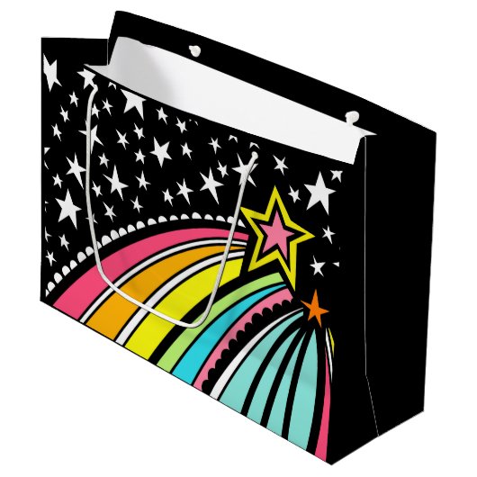 Tir Star Comet Fireball sac cadeau (Devant Angle)