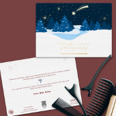 Tir Star Foil Accents Noël Carte de vacances