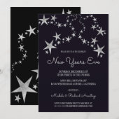 Tir Stars Nouvel An Invitation (Devant / Derrière)