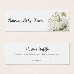 Tirage au sort de couche pour Baby Shower sur le t