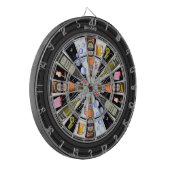 Tirages à barres personnalisées Cible à plusieurs  (Devant gauche)