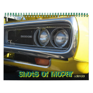 Tirages du calendrier Mopar par WIZARD Photography