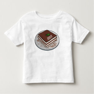 Tiramisu cake cartoon afbeelding kinder shirts