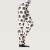 Tiramisu cake cartoon afbeelding leggings (Rechts)