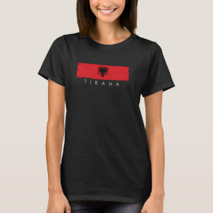 Tirana Albanië Vakantie Albanië Lover T-shirt