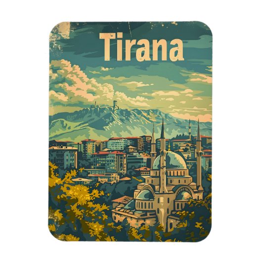 Tirana  magneet (Verticaal)