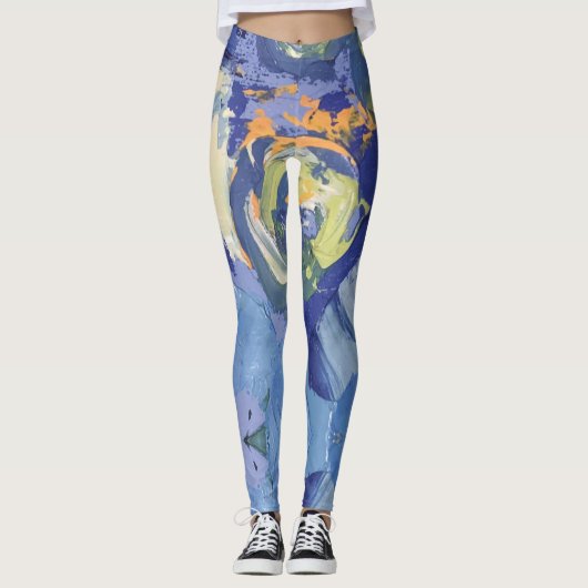 Tirantes Textura #2 de la obra Piña Leggings (Voorkant)