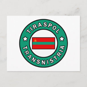 Tiraspol Transnistria Briefkaart