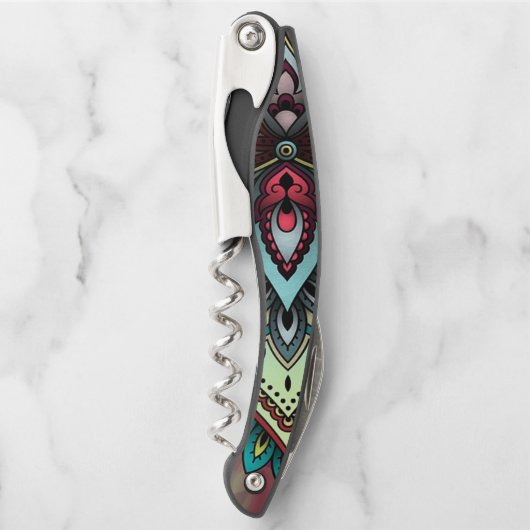 Tire-bouchon Abstrait (Devant)