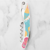 Tire-bouchon Abstrait coloré (Devant)