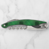 Tire-bouchon Acceptation | Médaillons de méditation verte (Dos)