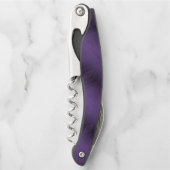 Tire-bouchon Acceptation | Motif Boho violet écectique (Devant)