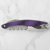 Tire-bouchon Acceptation | Motif Boho violet écectique (Dos)