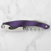 Tire-bouchon Acceptation | Motif Boho violet écectique (Devant)