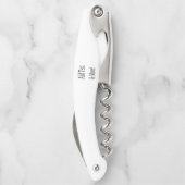 Tire-bouchon Ajouter du texte et plus ! Customisez votre propre (Dos)