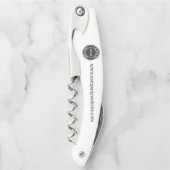 Tire-bouchon Ajouter le site du logo d'entreprise et le swag d' (Devant)