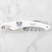 Tire-bouchon Ajouter Un Nom De Club Équipe De Tennis Toute Coul (Devant)