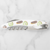 Tire-bouchon Aquarelle Donuts main peint Motif Whimiscal (Dos)